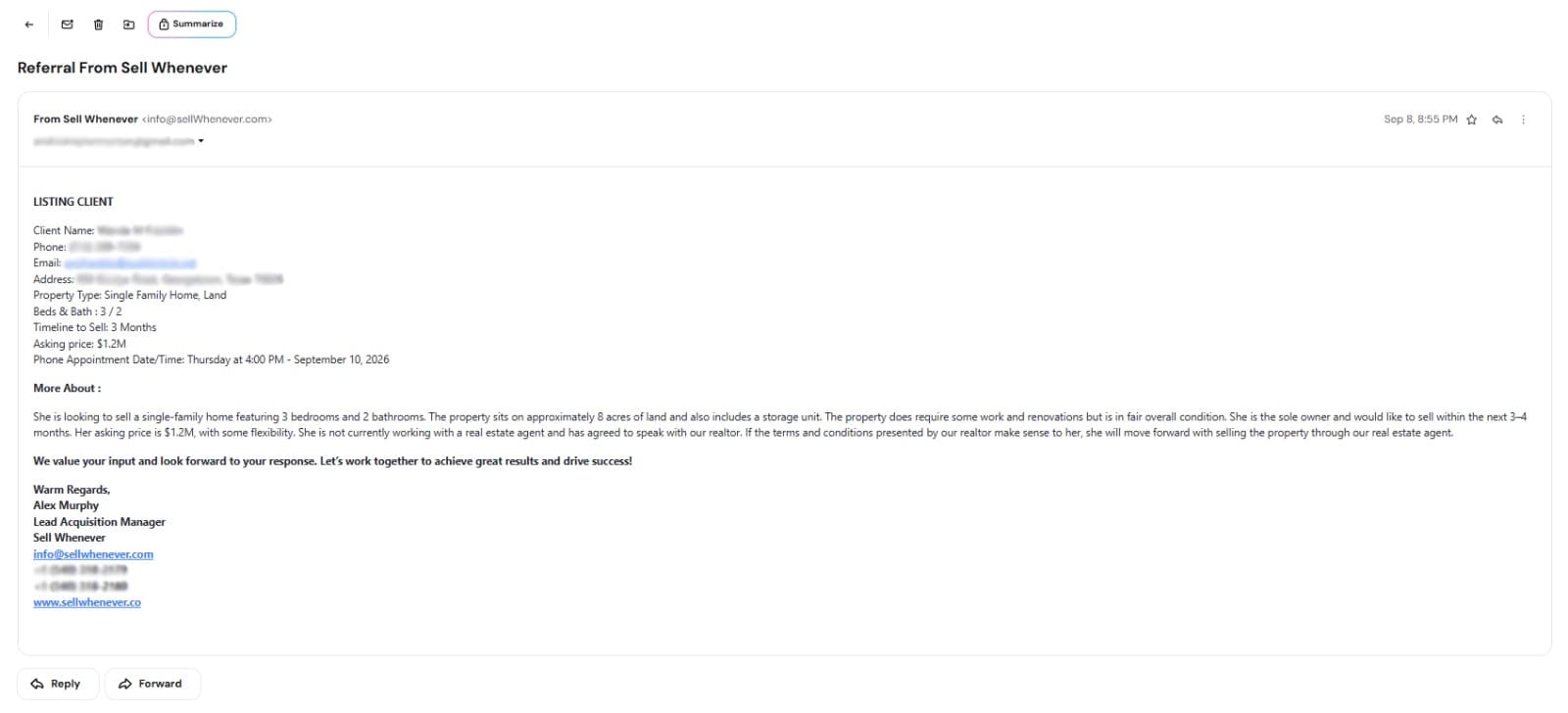 Lead Email 6